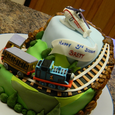 Thomas The Train Cake