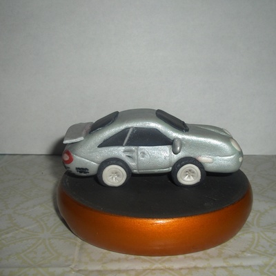 Gumpaste Porsche