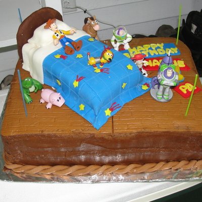 4Th Birthday Toy Story Cake