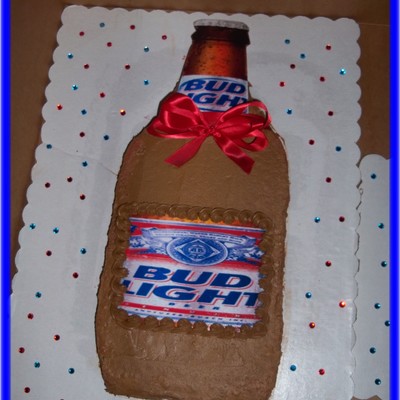 Bud Light Cake