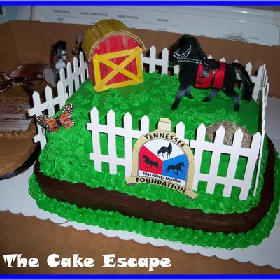 Tn. Walking Horse Stable Cake