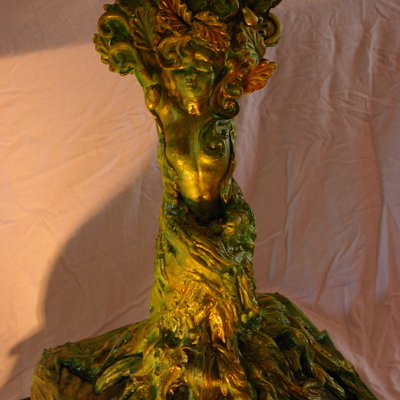 Tree/woman Cake For 40Th Birthday