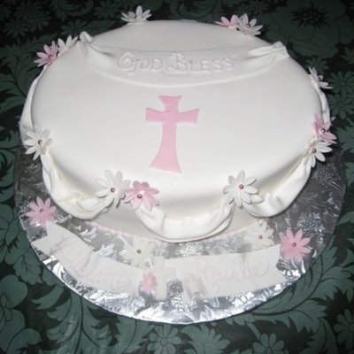 Baptism Cake For My Niece!