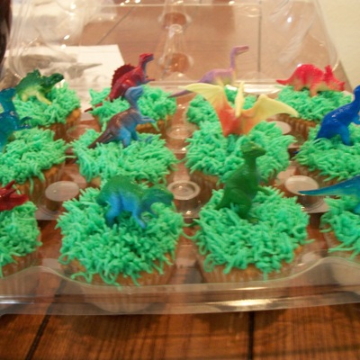 Dinosaur Cupcakes