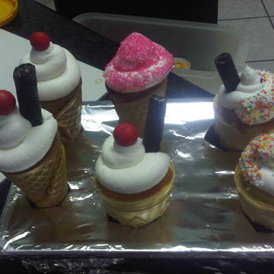 Cupcake Cones