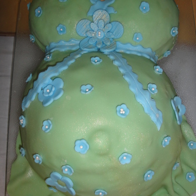 Blue/green Baby Belly