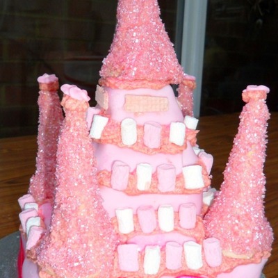 Princess Castle Cake