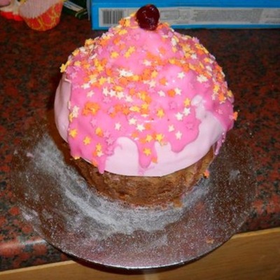 Big Pink Cupcake