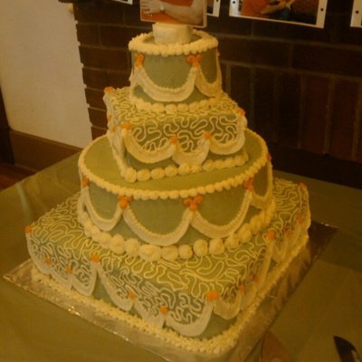 Second Wedding Cake