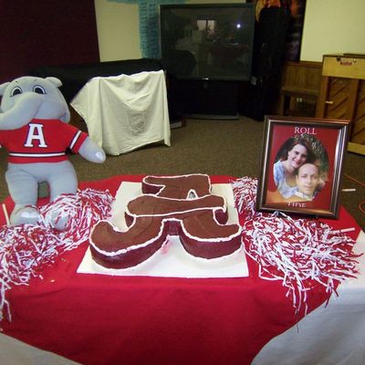 Alabama Roll Tide Groom's Cake
