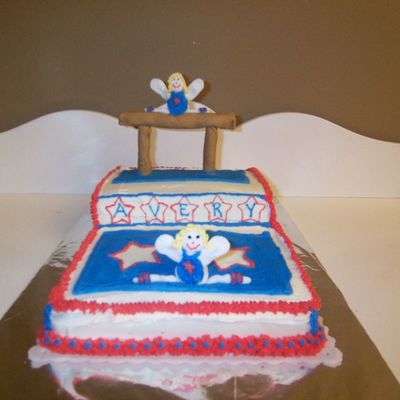 Gymnastics Cake