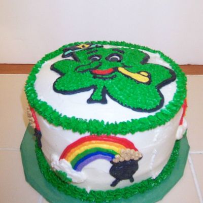 St. Patrick's Day Cake