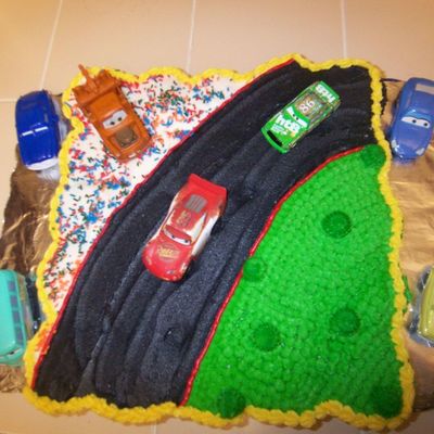 Cars Birthday Cake