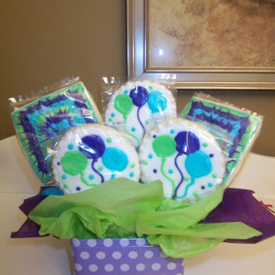 Party Theme Cookie Bouquet