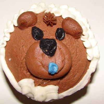 Baby Shower Bear Cupcake