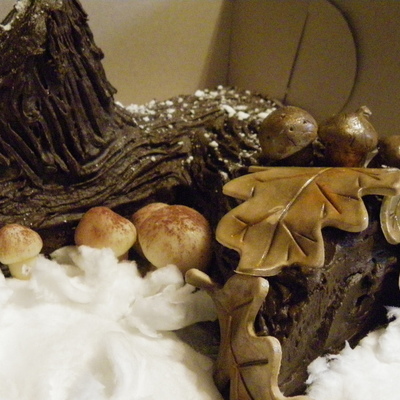 Christmas Yule Log 2010