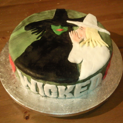 Wicked Birthday Cake
