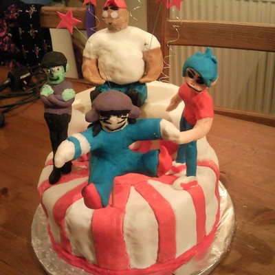 Gorillaz Cake