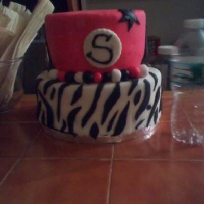 Sis In Laws 21St B-Day Cake