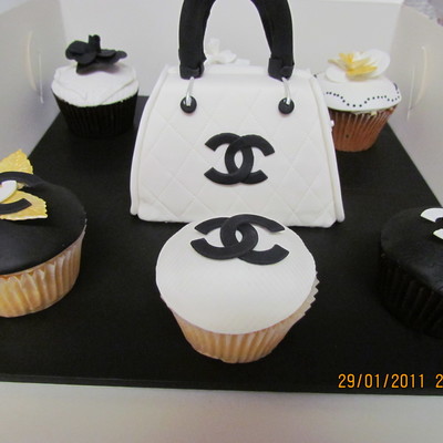 Chanel Cake & Cupcakes