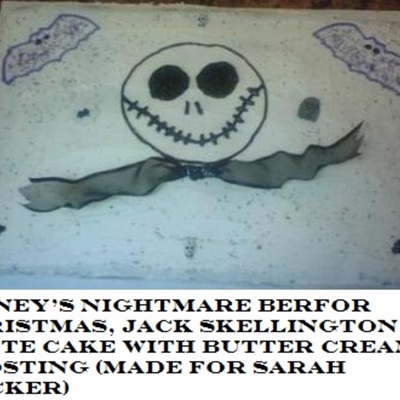 Jack Skellington Cake