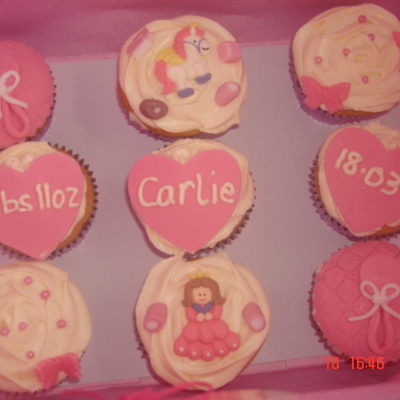 New Baby Cupcakes