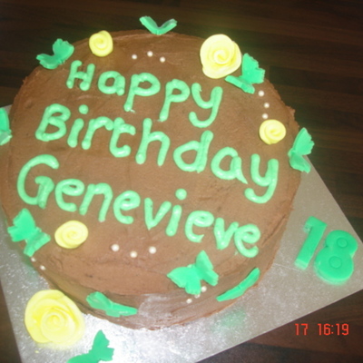 Chocolate Birthday Cake