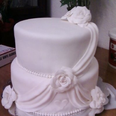 White Wedding Cake