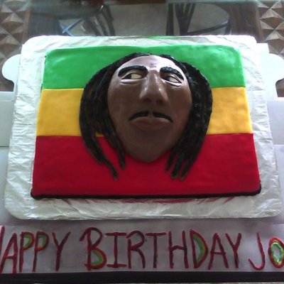 Bob Marley Cake