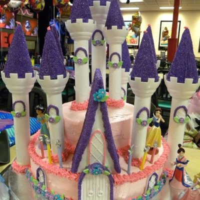Princess Castle Cake