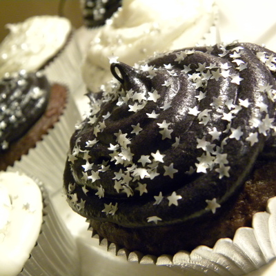 Glitter Stars Cupcake