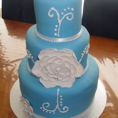 Blue & White