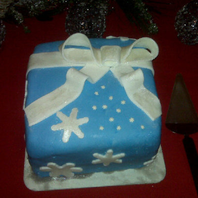 Snowflake Christmas Present