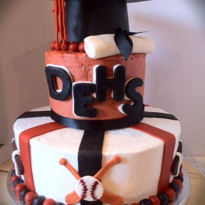 Dehs Graduation Cake