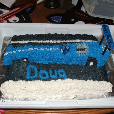 Drag Car Cake