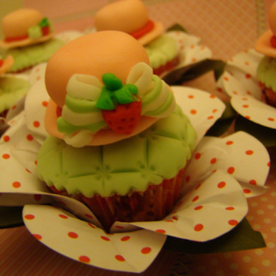 Mini Cupcake Strawberry Shortcake