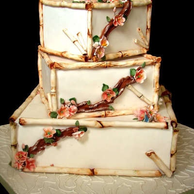 Oriental Wedding Cake