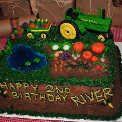 Tractor Cake!