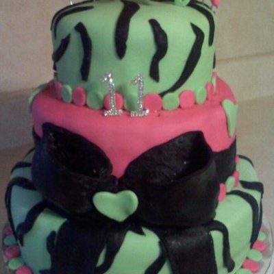 11Th Birthday Party Cake