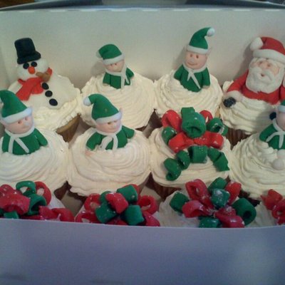Christmas Cupcakes