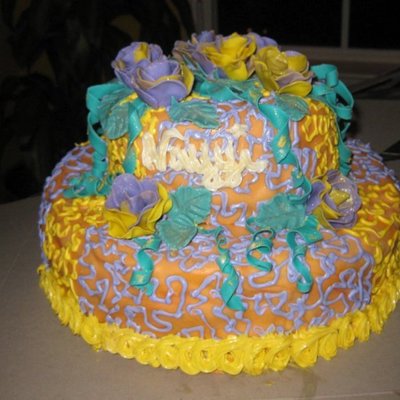 "fern Gully" Birthday Cake