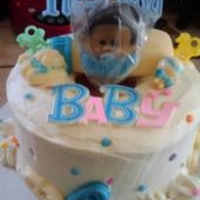 Mini Baby Shower Cake