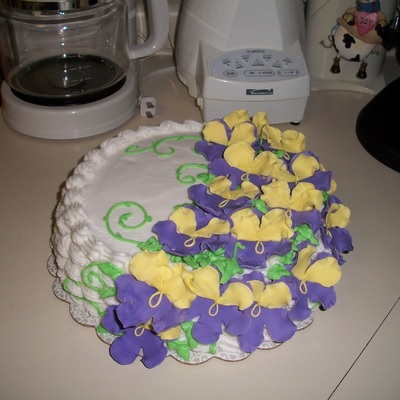 Pansy Cake