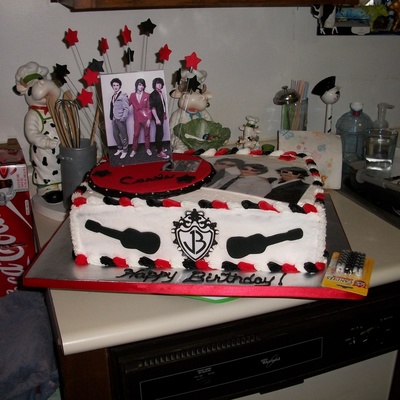 Jonas Brothers Birthday Cake