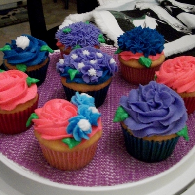 Cupcakes Made At Wilton Basics Class