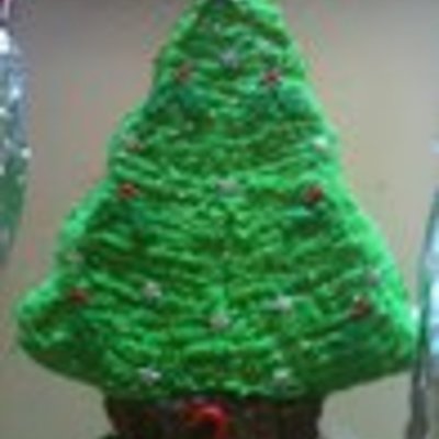 Christmas Tree Cake