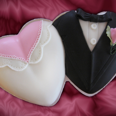 True Love Bridal Shower Cake