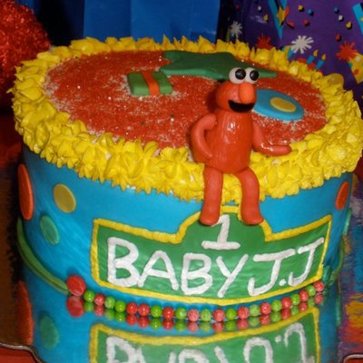 Elmo Cake