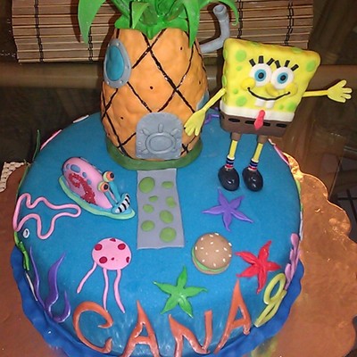 Spongebob Cake