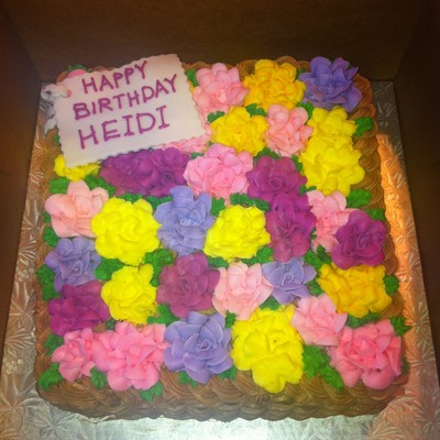 Flower Basket Cake